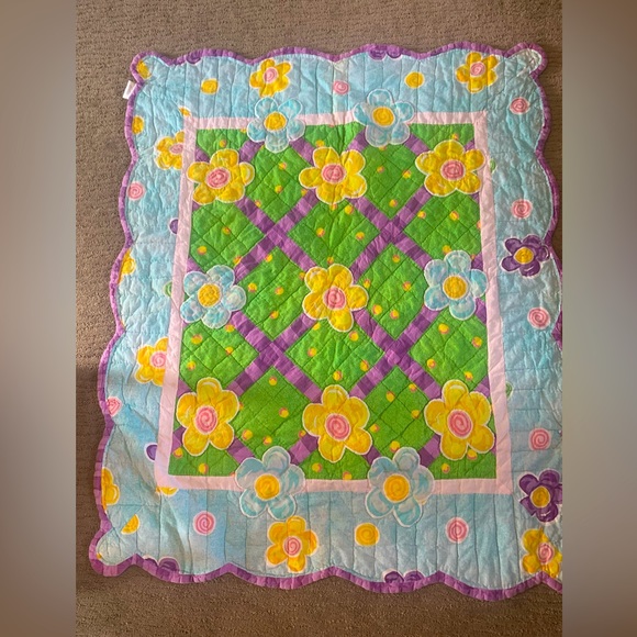 jcpenney Bedding J Pennys 5x60 Blanket Multiple Colors With Flowers